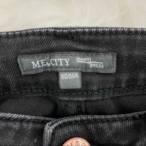Me&City Stretch Skinny Jeans Black Size 0 - Picture 5 of 7